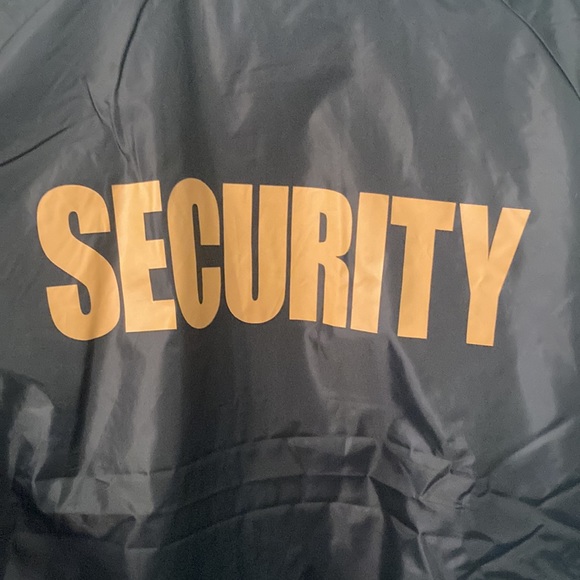 Security rain repellant windbreaker jacket with security ID - Picture 4 of 6